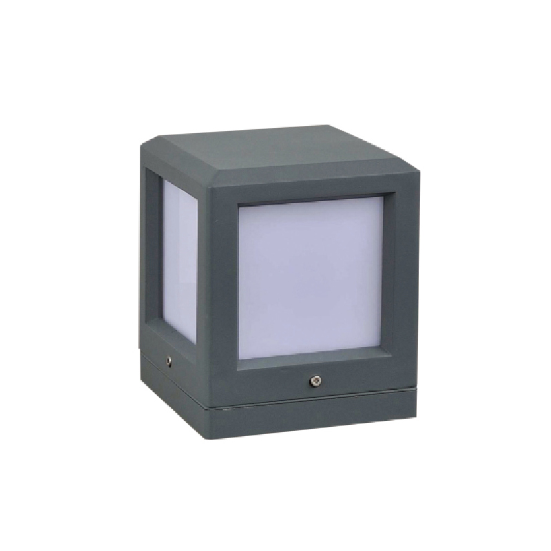 Aplique de parede LED clássico para exterior YM-6605 Cube