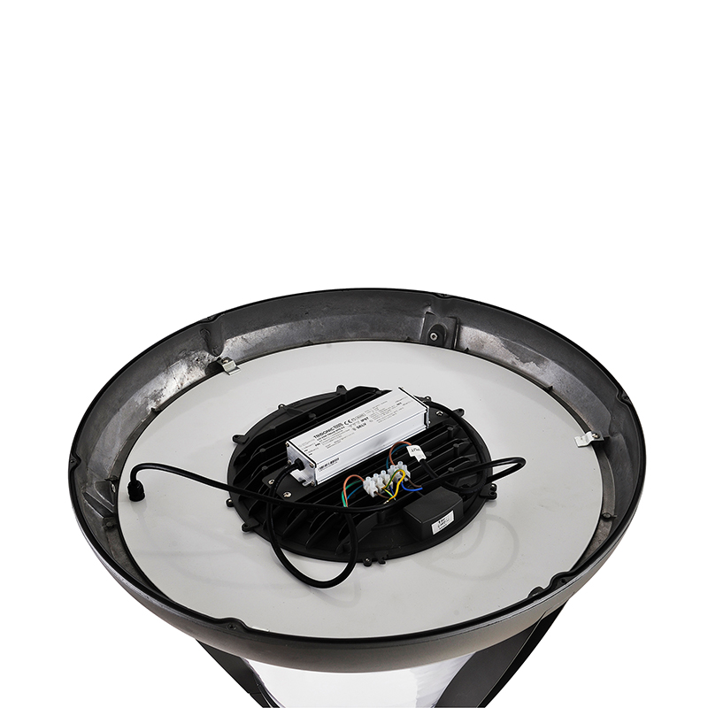 YMLED-6109 Pós-iluminação paisagística superior para estacionamentos