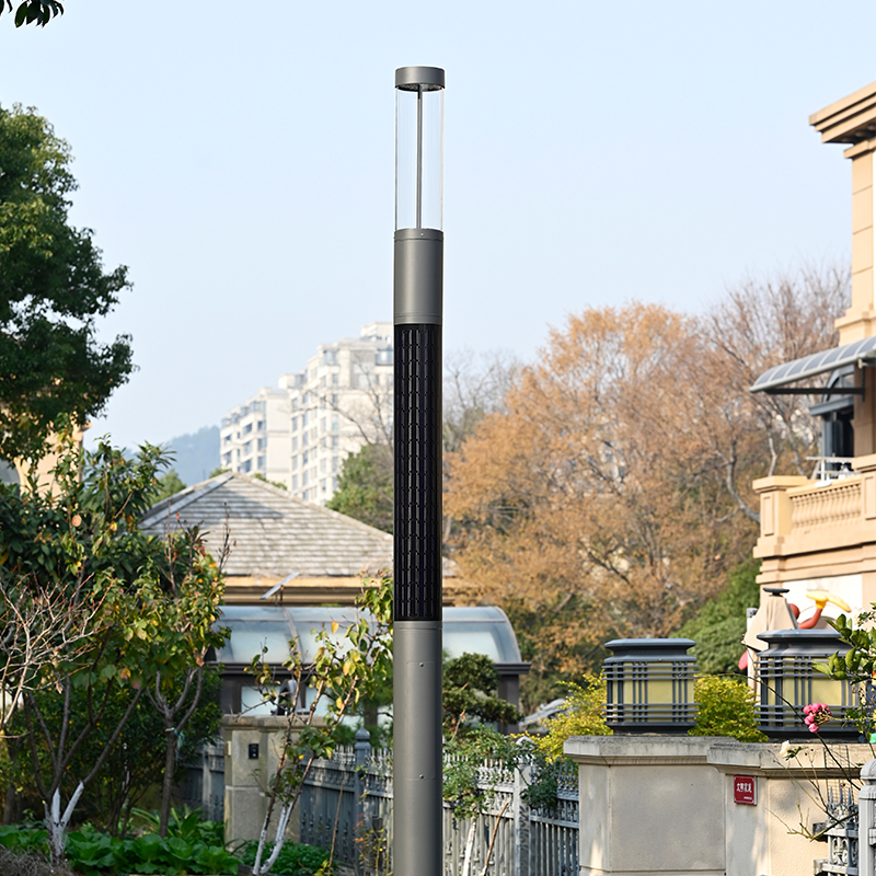 Luz de mastro solar vertical fora da rede YMLED-6811B Luz de mastro solar vertical fora da rede YMLED-6811B