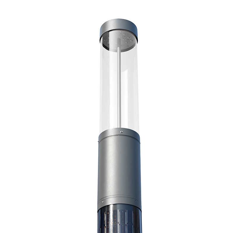 Luz de mastro solar vertical fora da rede YMLED-6811B Luz de mastro solar vertical fora da rede YMLED-6811B