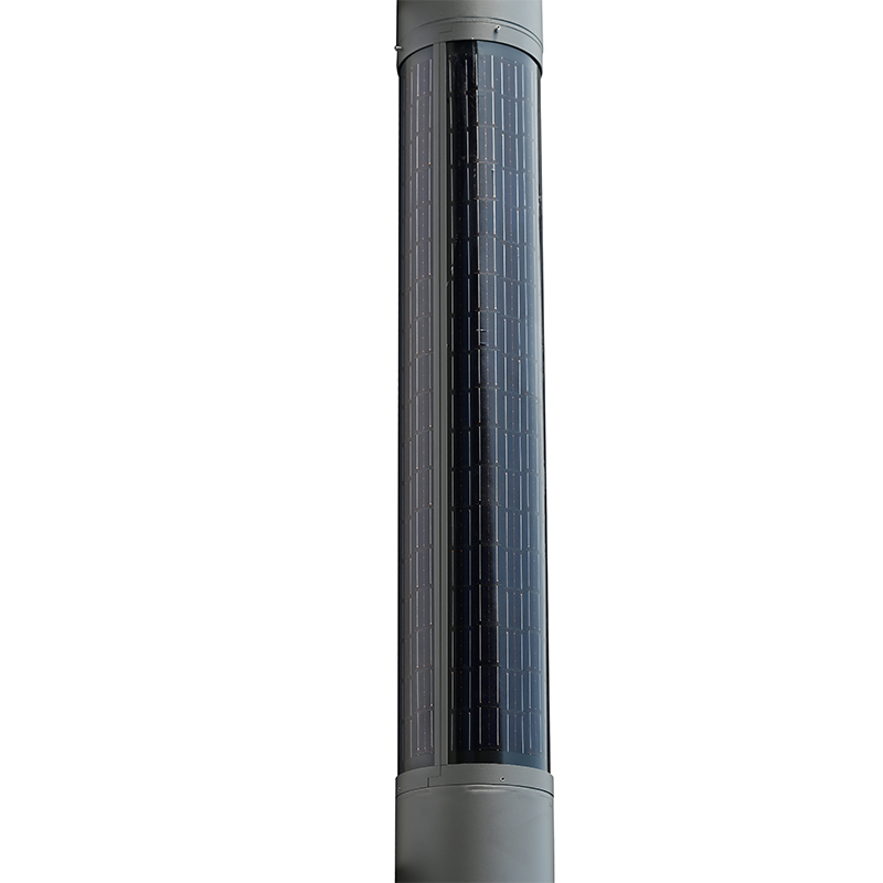 YMLED-6811 Poste Solar Vertical de Alta Eficiência