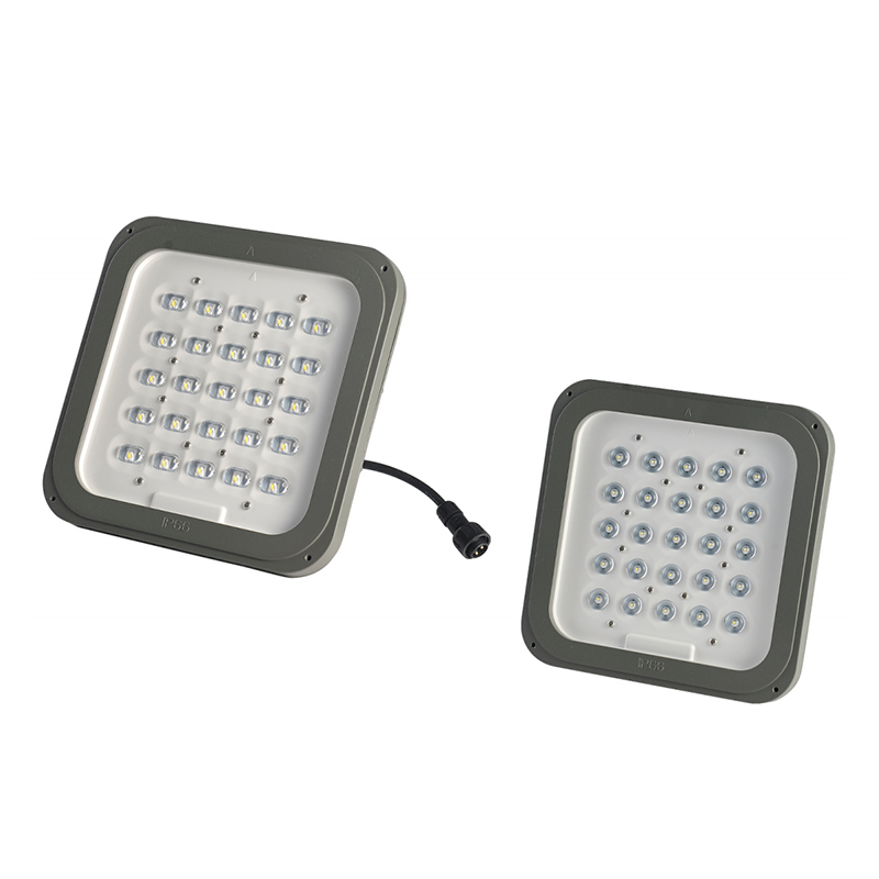 Módulo LED quadrado de alumínio YM6701g usado para luzes superiores de postes
