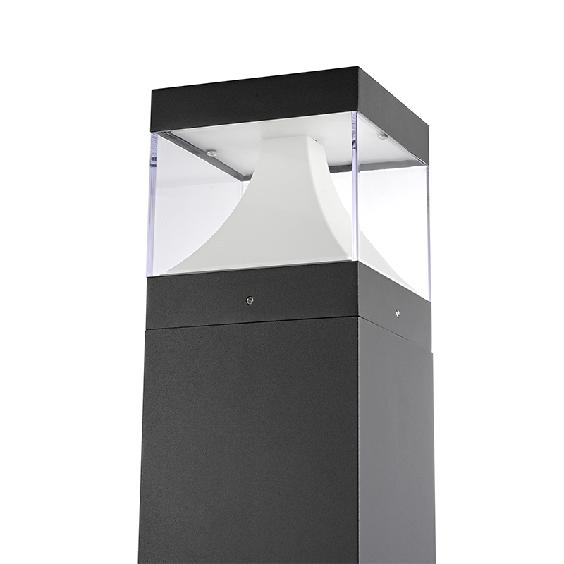 YMLED-6243 Modelo quadrado de iluminação para gramado de alumínio de venda quente YMLED-6243 Modelo quadrado de iluminação para gramado de alumínio de venda quente