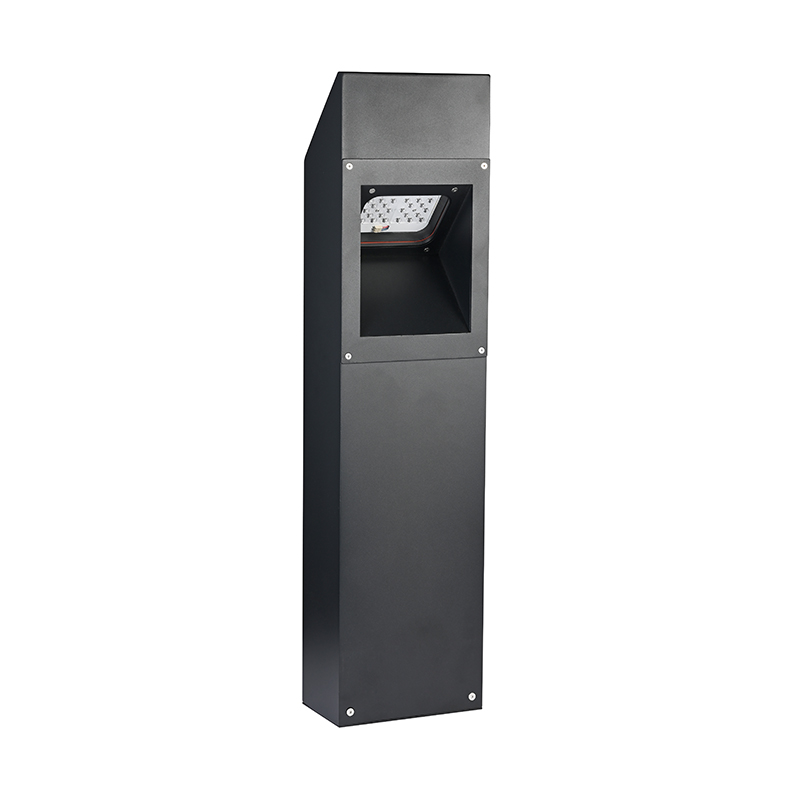 YMLED-6246 Nova iluminação LED retangular para gramado com poste de amarração